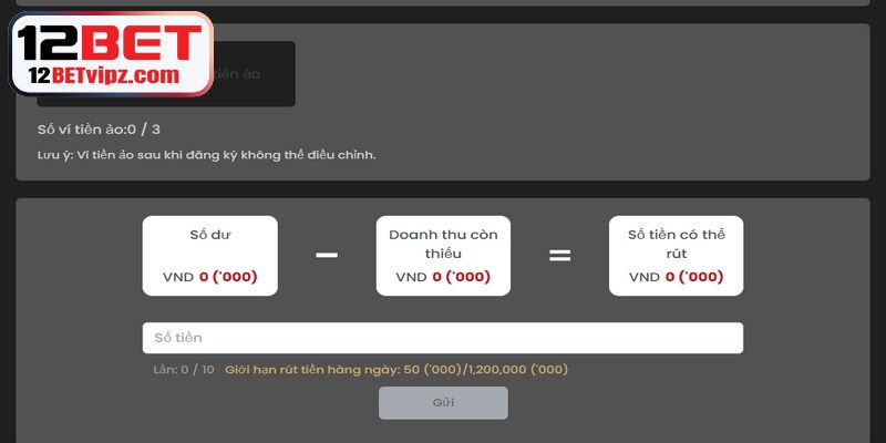 Đăng Ký 12BET - Cập Nhật Quy Trình Truy Cập Mới Nhất 9 Để quá trình rút tiền 12BET diễn ra thuận lợi thì bạn nên áp dụng mẹo hay