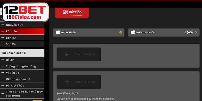Đăng Ký 12BET - Cập Nhật Quy Trình Truy Cập Mới Nhất 8 Người chơi nên chọn phương thức nạp phù hợp với nhu cầu và thuận tiện nhất
