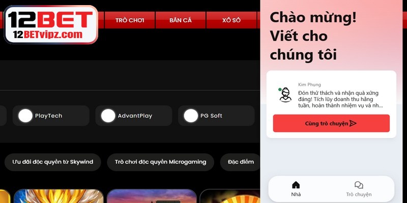 Về Chúng Tôi 12BET - Thương Hiệu Dẫn Đầu Xu Hướng Cá Cược 2 Đội ngũ nhân viên sẽ luôn túc trực để giải đáp thắc mắc